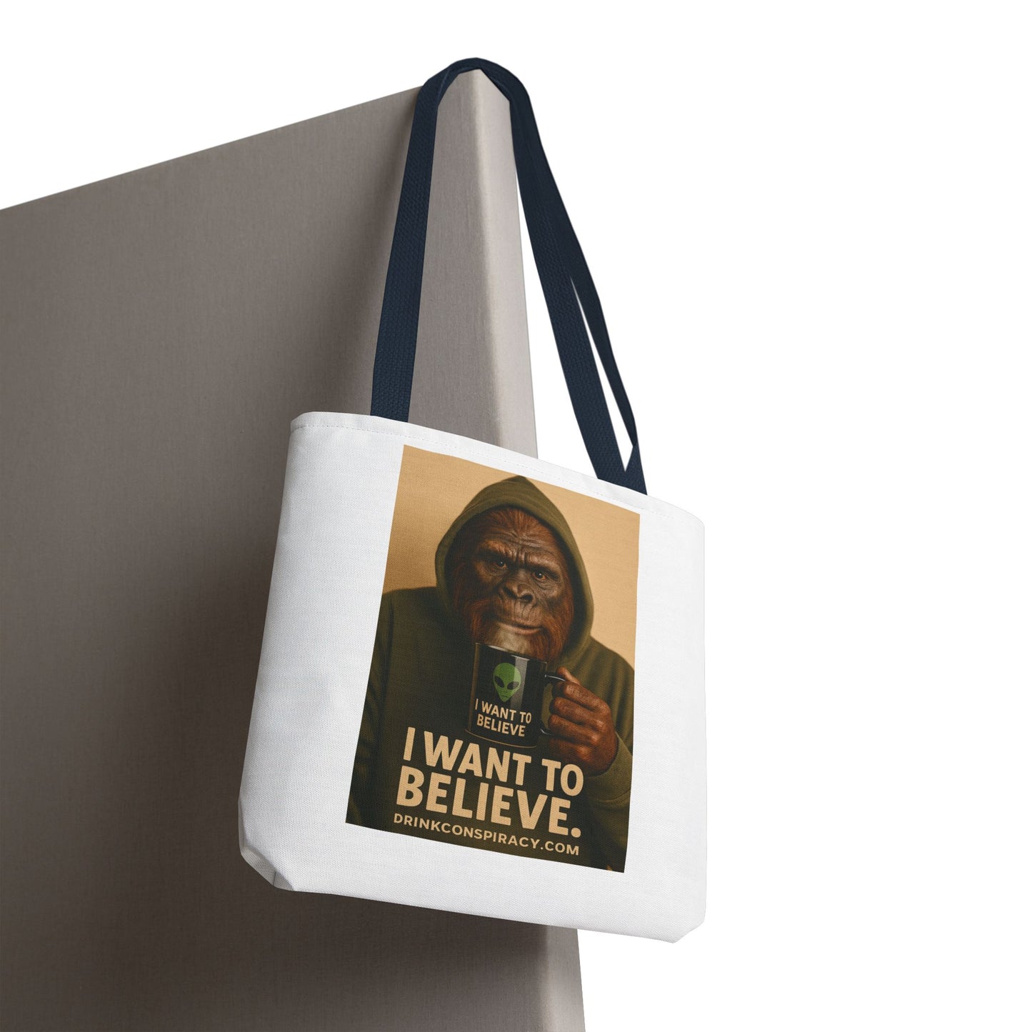 I want to Believe Tote Bag (AOP)