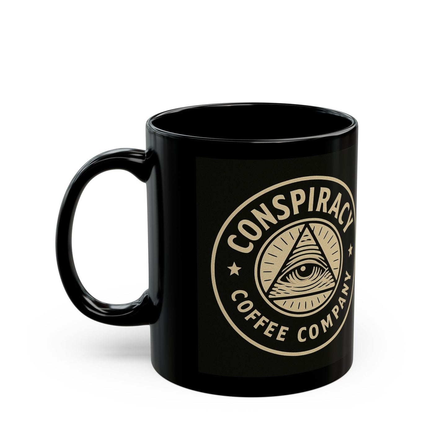 Conspiracy Coffee Company Black Mug (11oz, 15oz)