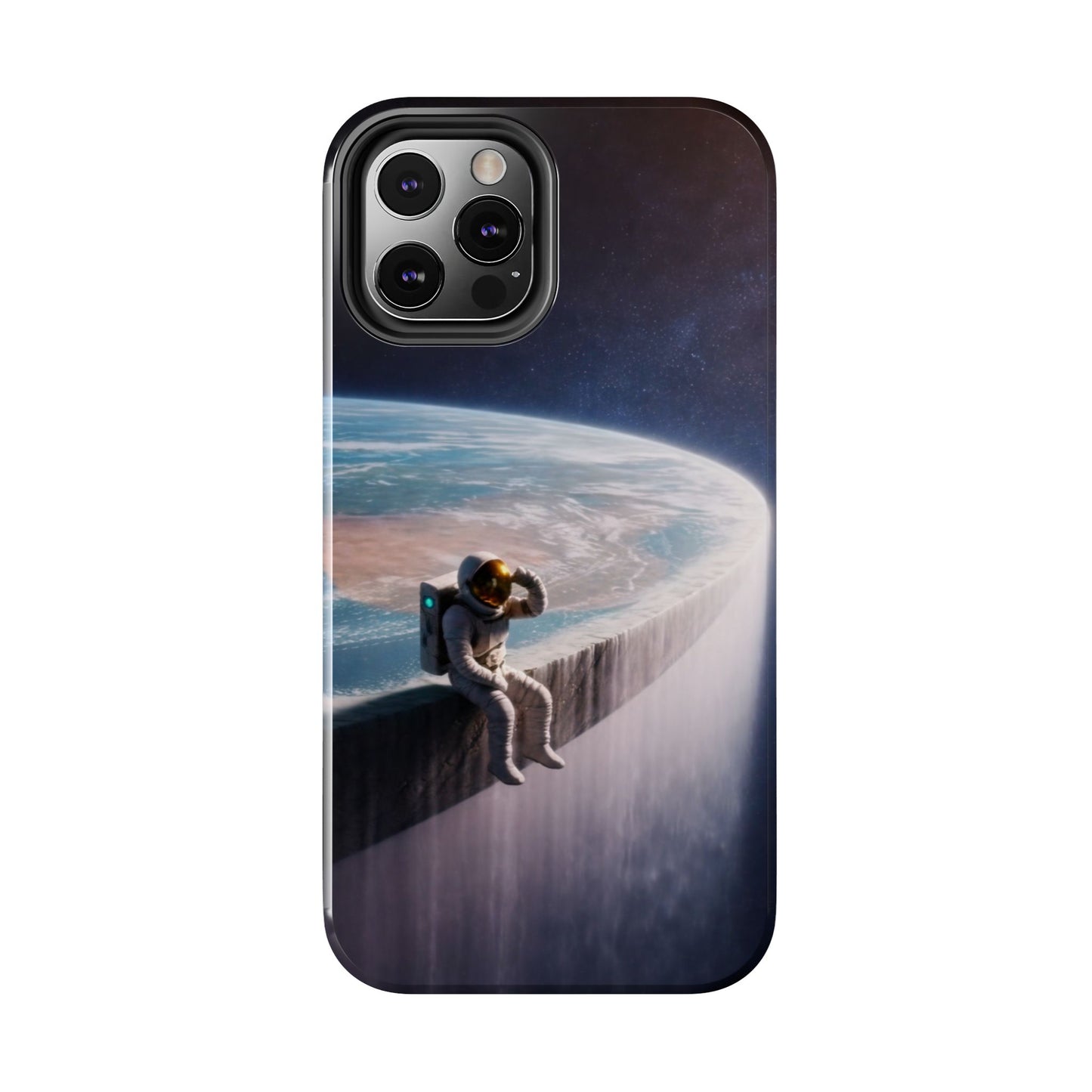 Conspiracy Coffee – Edge of the Earth Tough Phone Case