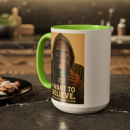 Conspiracy Coffee – “I Want to Believe" Mugs (15oz)
