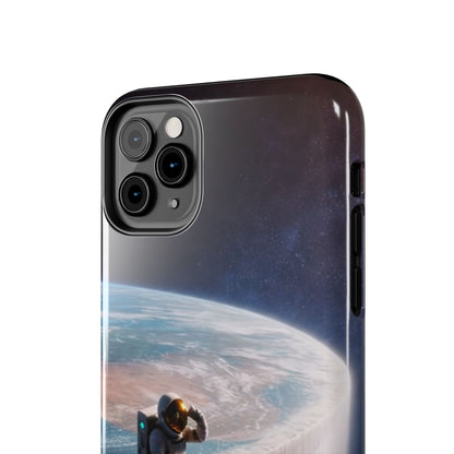 Conspiracy Coffee – Edge of the Earth Tough Phone Case