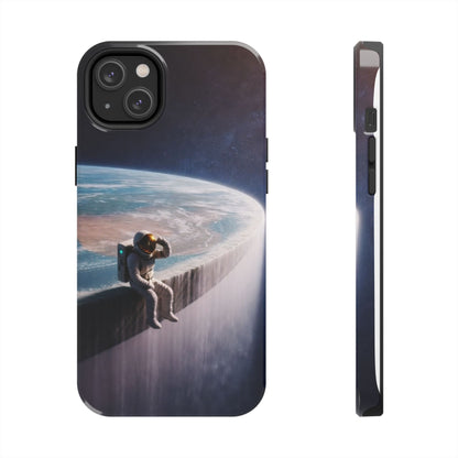 Conspiracy Coffee – Edge of the Earth Tough Phone Case