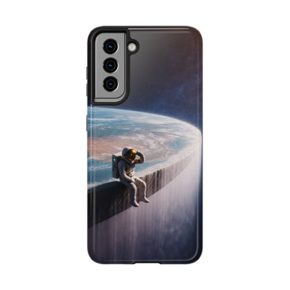 Conspiracy Coffee – Edge of the Earth Tough Phone Case