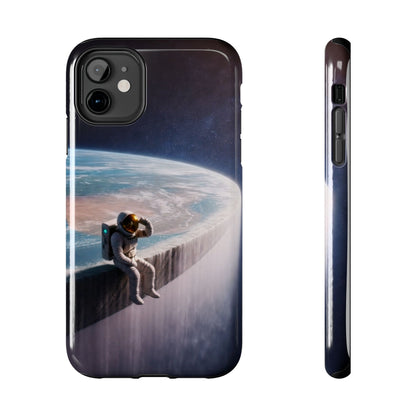 Conspiracy Coffee – Edge of the Earth Tough Phone Case