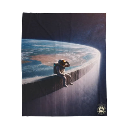 Beyond the Map Velveteen Plush Blanket