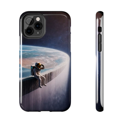 Conspiracy Coffee – Edge of the Earth Tough Phone Case