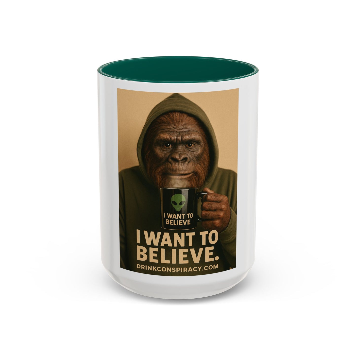 Conspiracy Coffee – “I Want to Believe" Mugs (15oz)