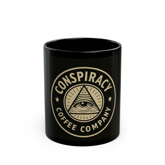 Conspiracy Coffee Company Black Mug (11oz, 15oz)
