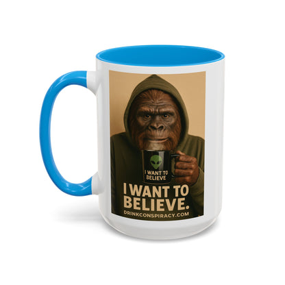 Conspiracy Coffee – “I Want to Believe" Mugs (15oz)