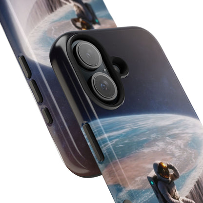 Conspiracy Coffee – Edge of the Earth Tough Phone Case