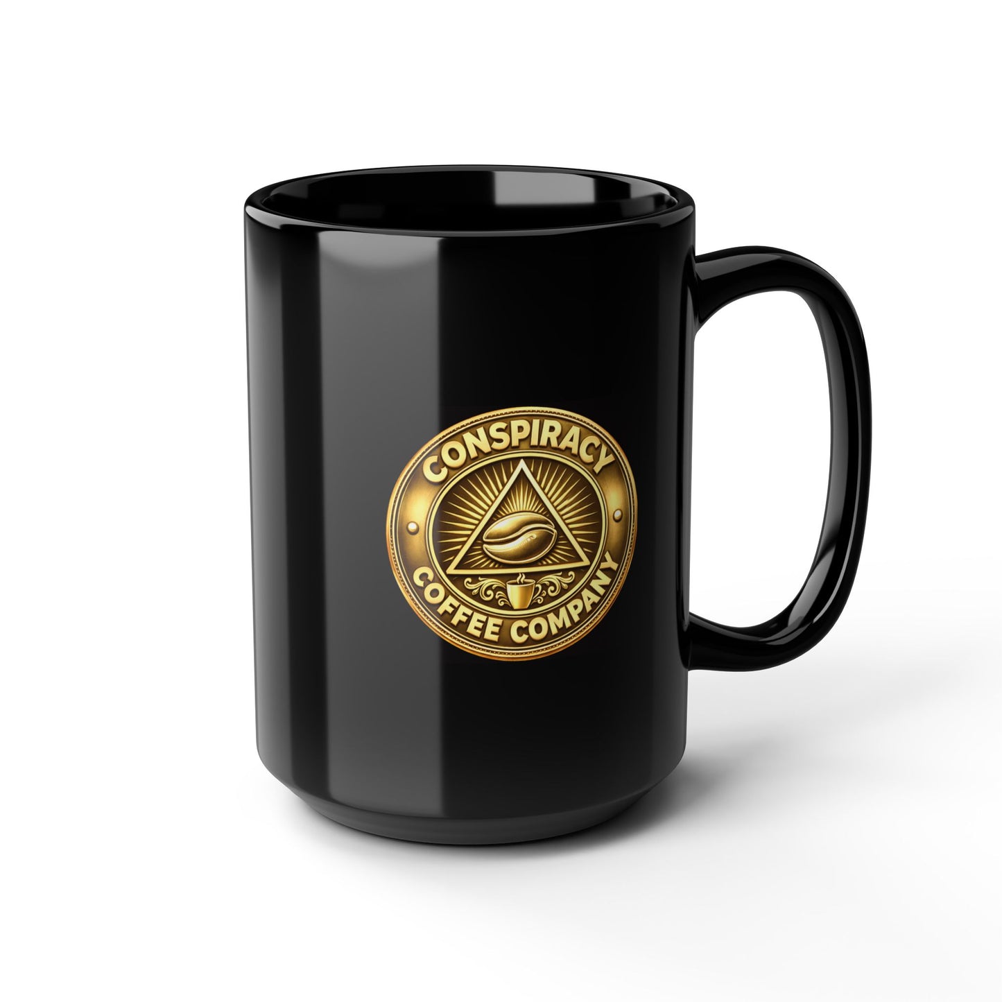 I Want to Believe™ Black Mug, 15oz