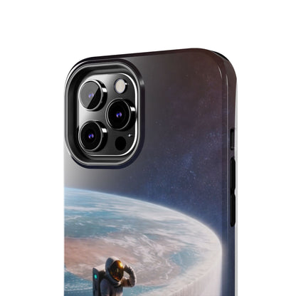 Conspiracy Coffee – Edge of the Earth Tough Phone Case