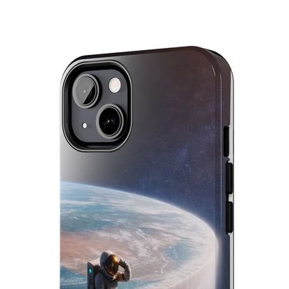 Conspiracy Coffee – Edge of the Earth Tough Phone Case