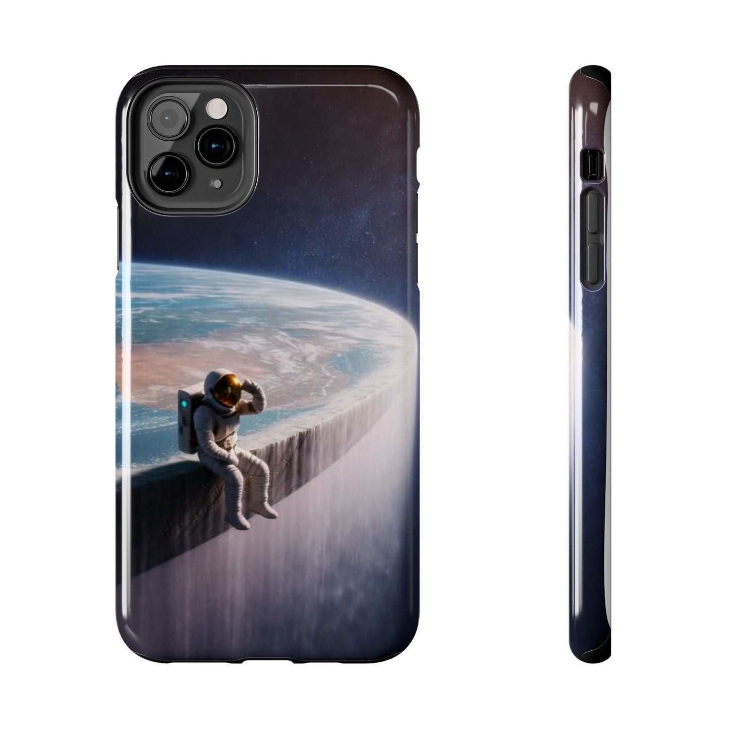 Conspiracy Coffee – Edge of the Earth Tough Phone Case