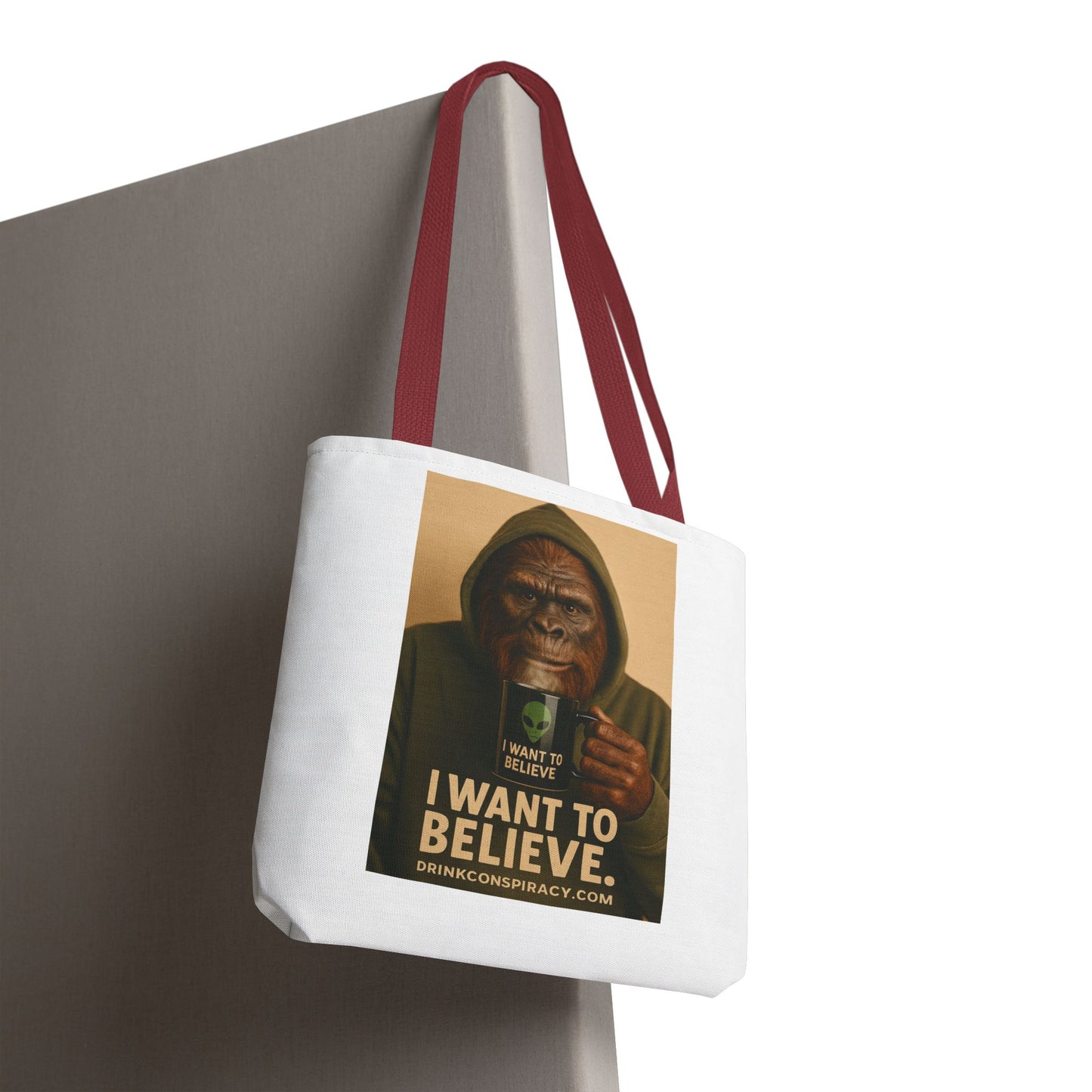 I want to Believe Tote Bag (AOP)