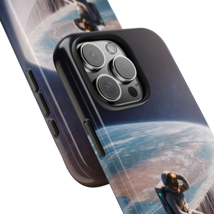 Conspiracy Coffee – Edge of the Earth Tough Phone Case