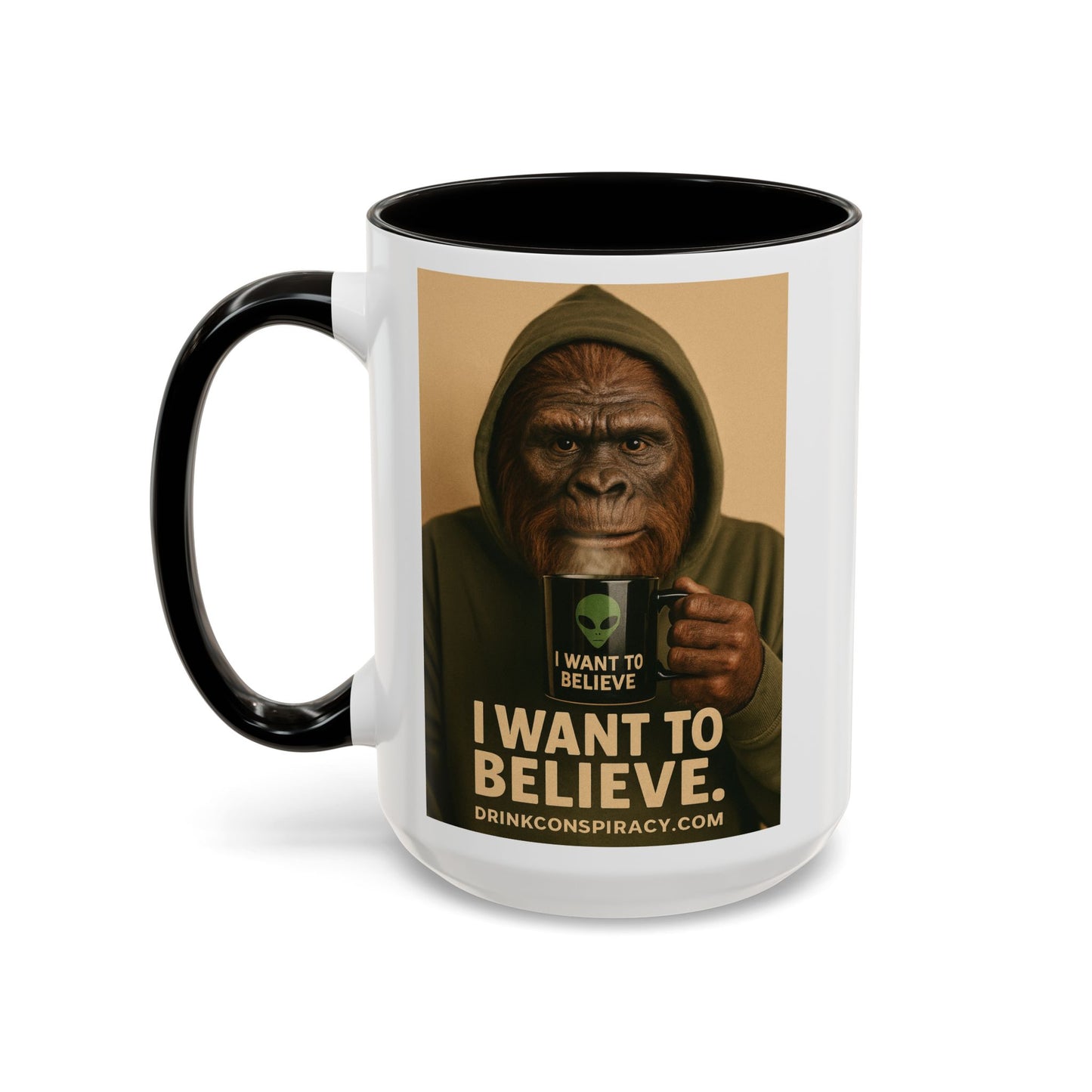 Conspiracy Coffee – “I Want to Believe" Mugs (15oz)