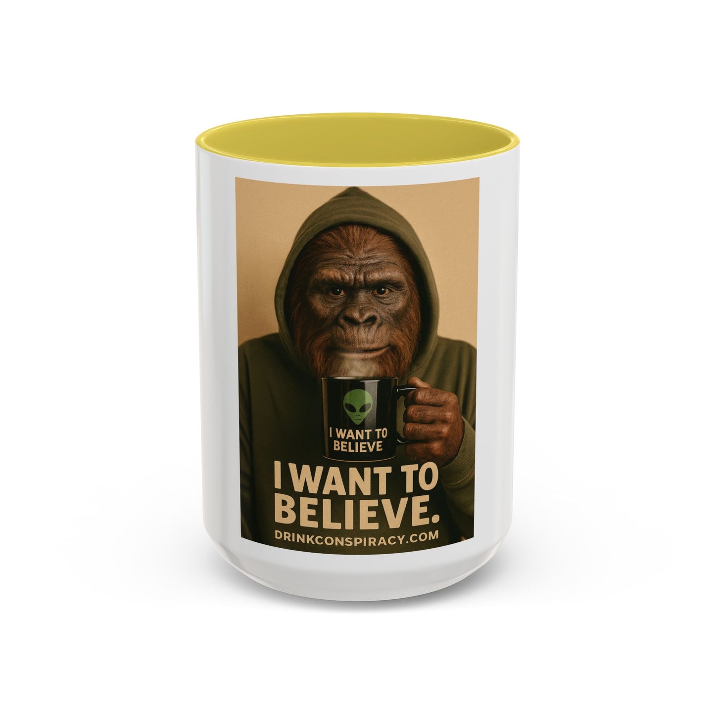 Conspiracy Coffee – “I Want to Believe" Mugs (15oz)