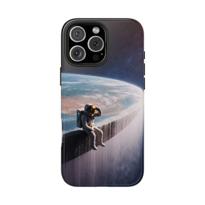 Conspiracy Coffee – Edge of the Earth Tough Phone Case