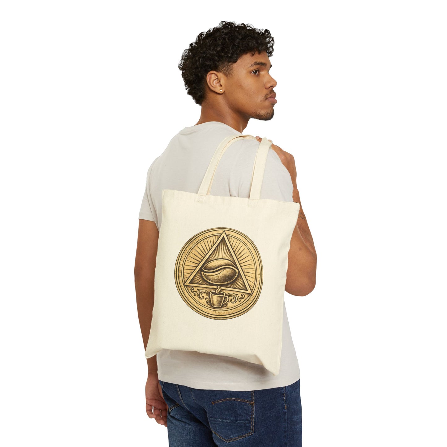 Not Ready to Earth Today Cotton Canvas Tote Bag