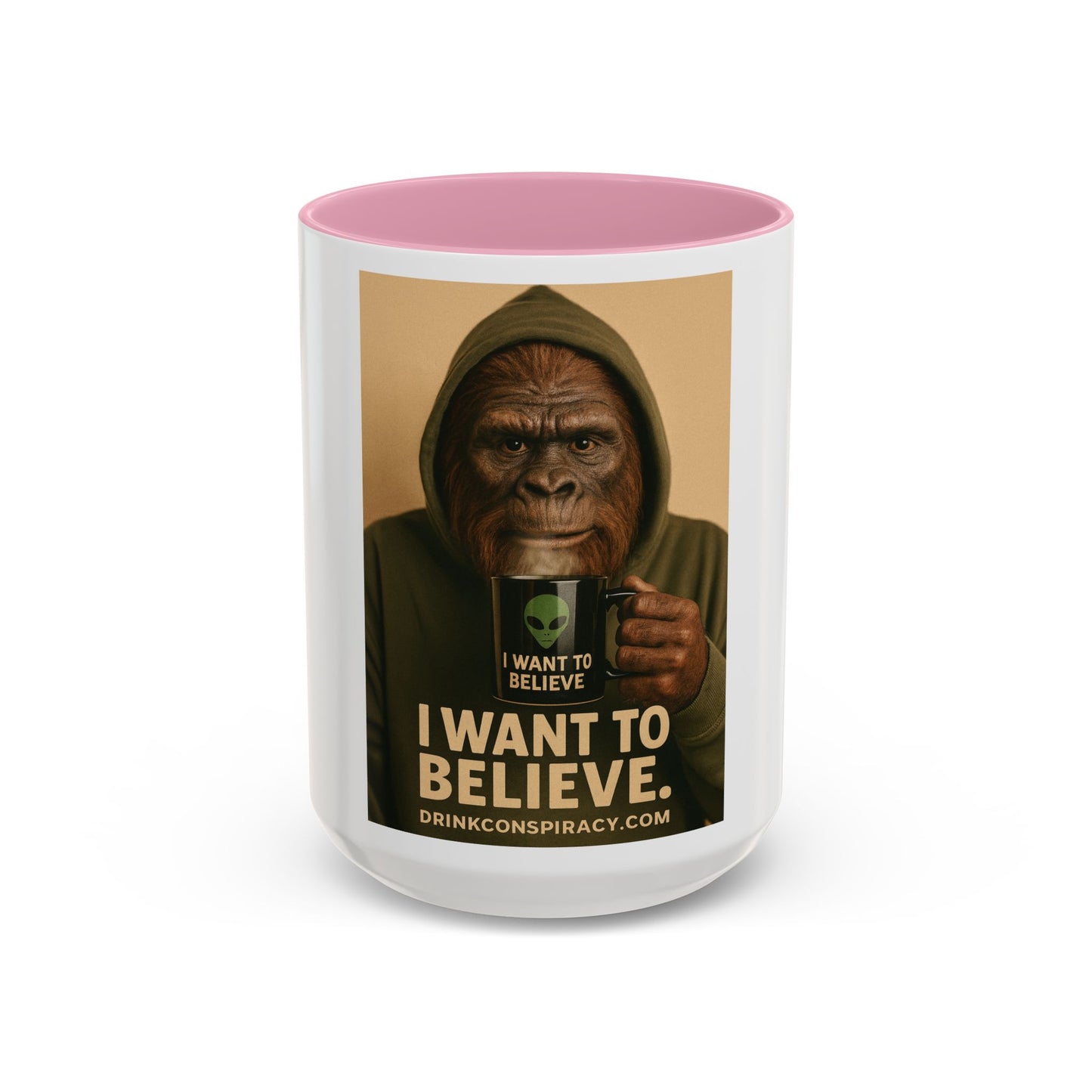 Conspiracy Coffee – “I Want to Believe" Mugs (15oz)