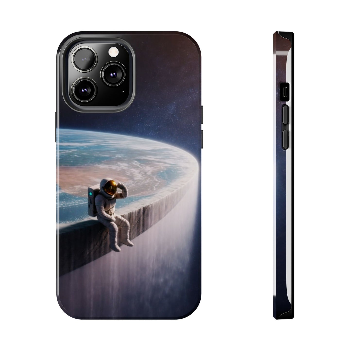 Conspiracy Coffee – Edge of the Earth Tough Phone Case