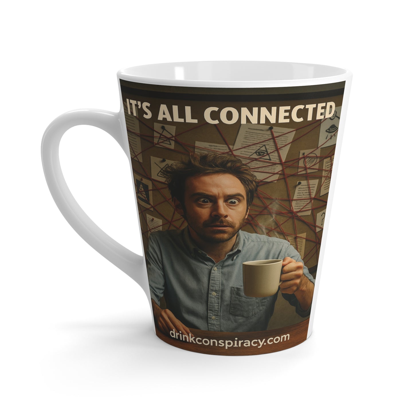 “It’s All Connected” Latte Mug ☕🧵