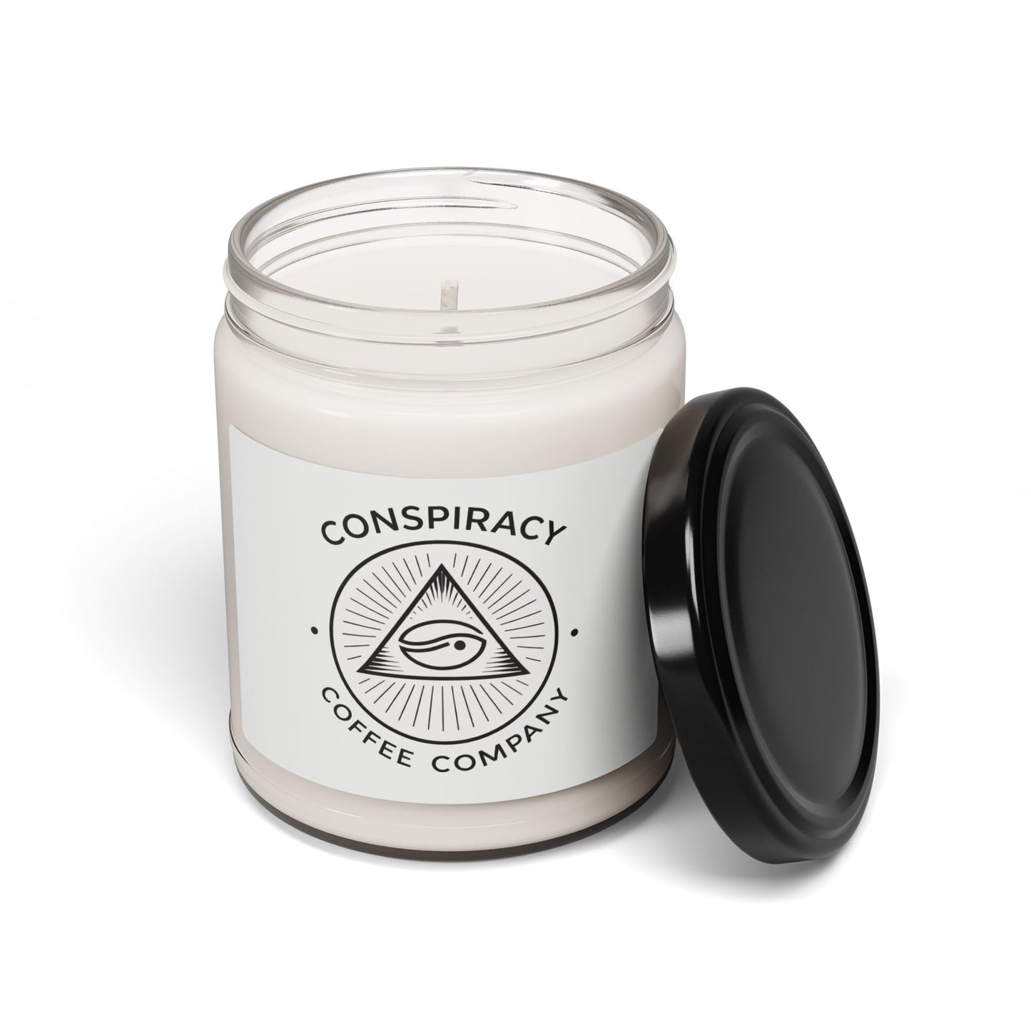 Conspiracy Coffee Scented Soy Candle, 9oz