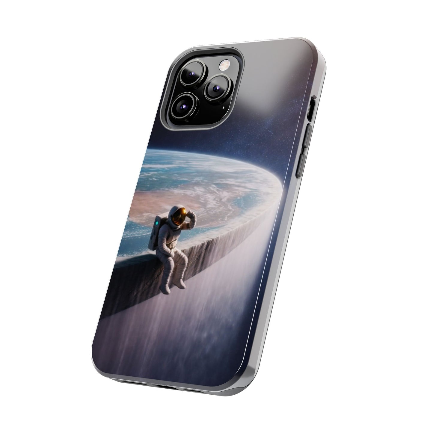 Conspiracy Coffee – Edge of the Earth Tough Phone Case