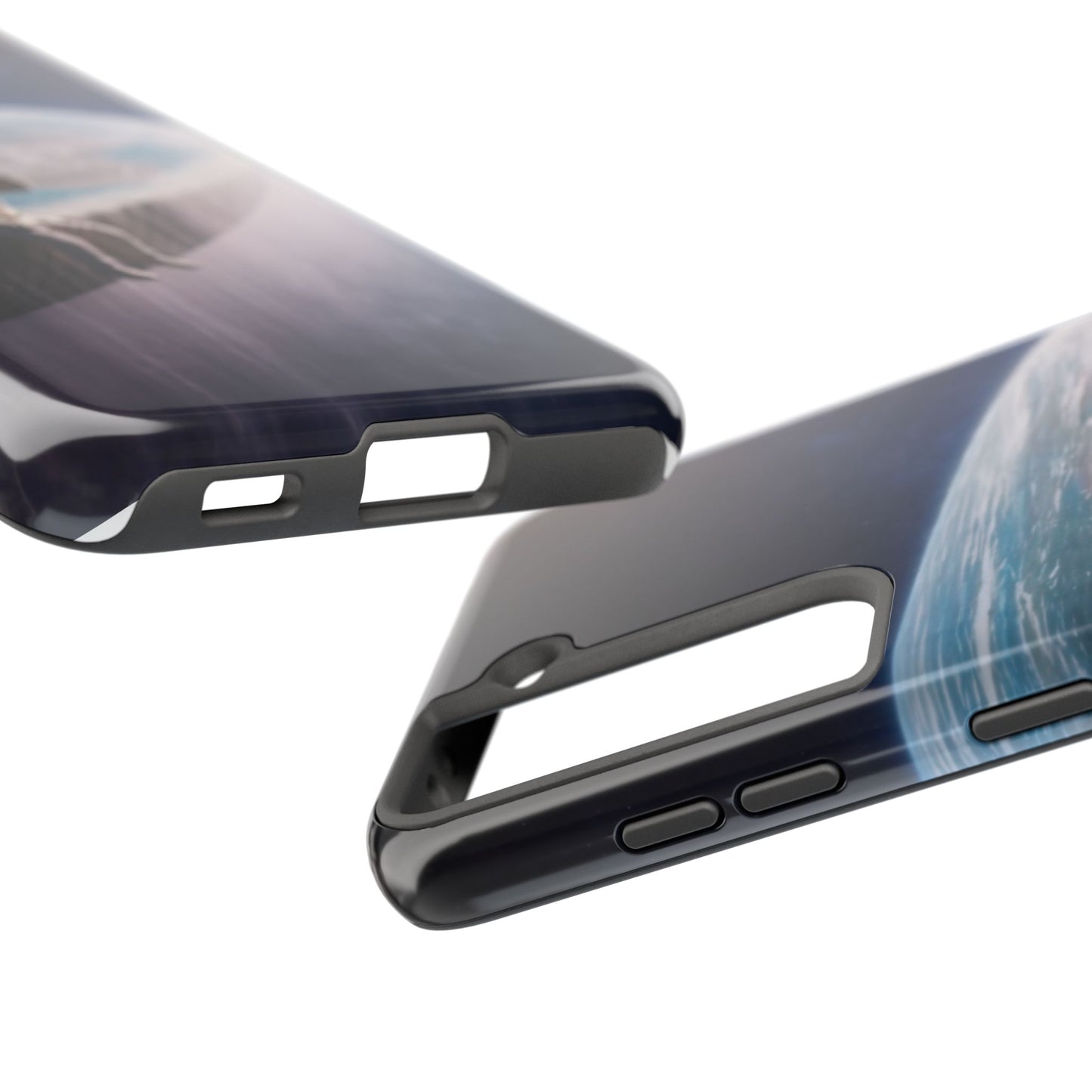 Conspiracy Coffee – Edge of the Earth Tough Phone Case