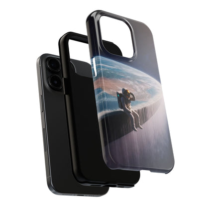 Conspiracy Coffee – Edge of the Earth Tough Phone Case