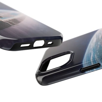 Conspiracy Coffee – Edge of the Earth Tough Phone Case