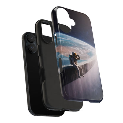 Conspiracy Coffee – Edge of the Earth Tough Phone Case