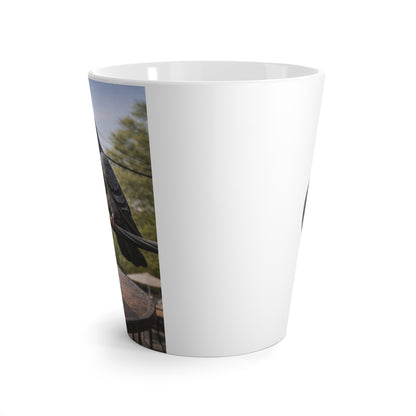 “Government Surveillance Pigeon” Latte Mug ☕🐦📡