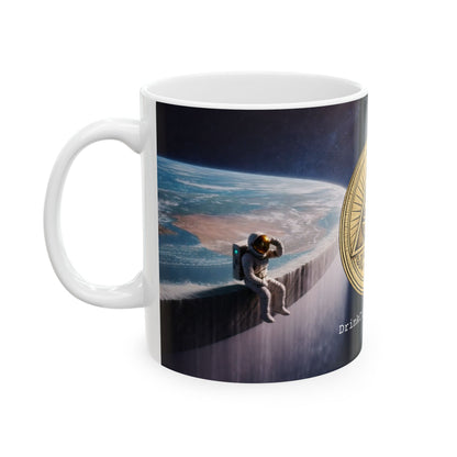 I want to Believe Edge of The Earth Ceramic Mug, (11oz, 15oz)