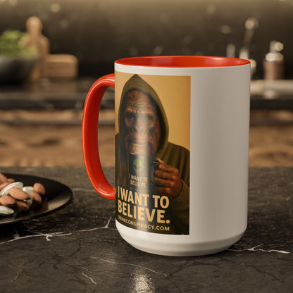 Conspiracy Coffee – “I Want to Believe" Mugs (15oz)