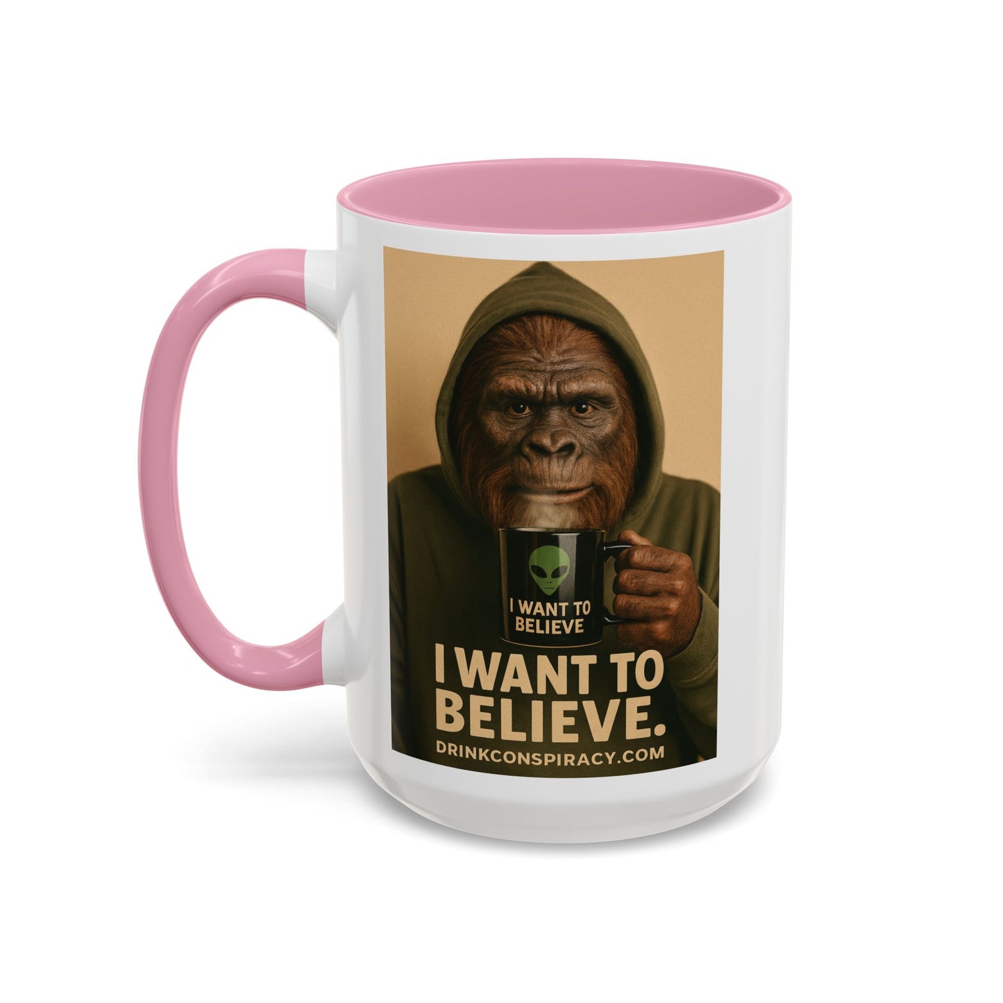 Conspiracy Coffee – “I Want to Believe" Mugs (15oz)