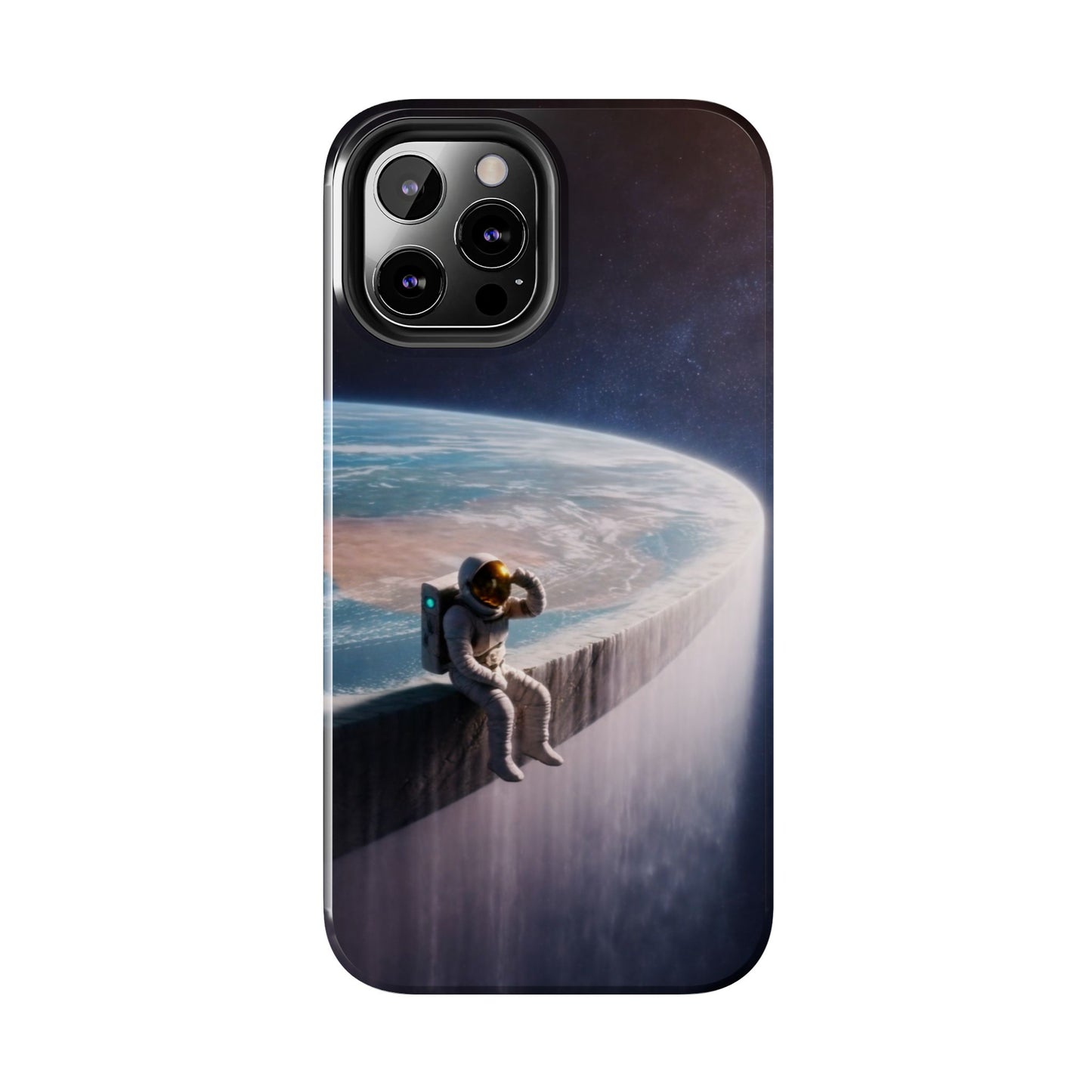 Conspiracy Coffee – Edge of the Earth Tough Phone Case