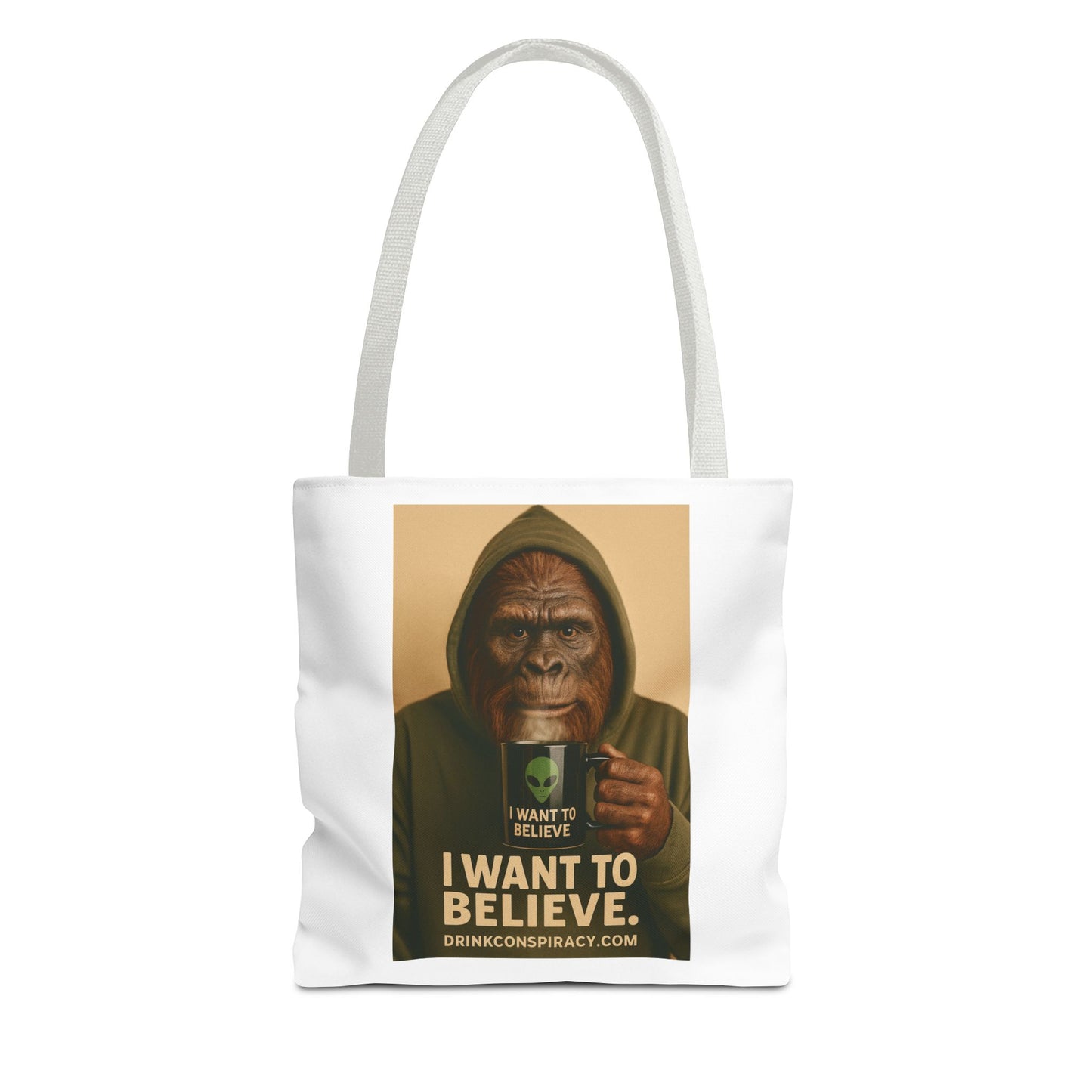 I want to Believe Tote Bag (AOP)