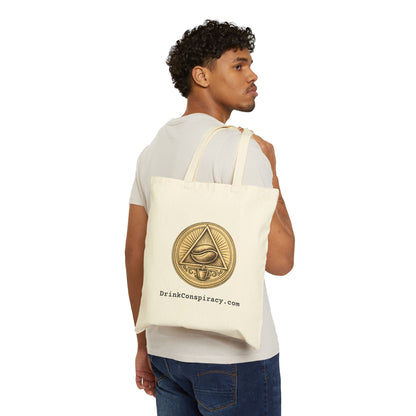 Edge of The Earth Cotton Canvas Tote Bag
