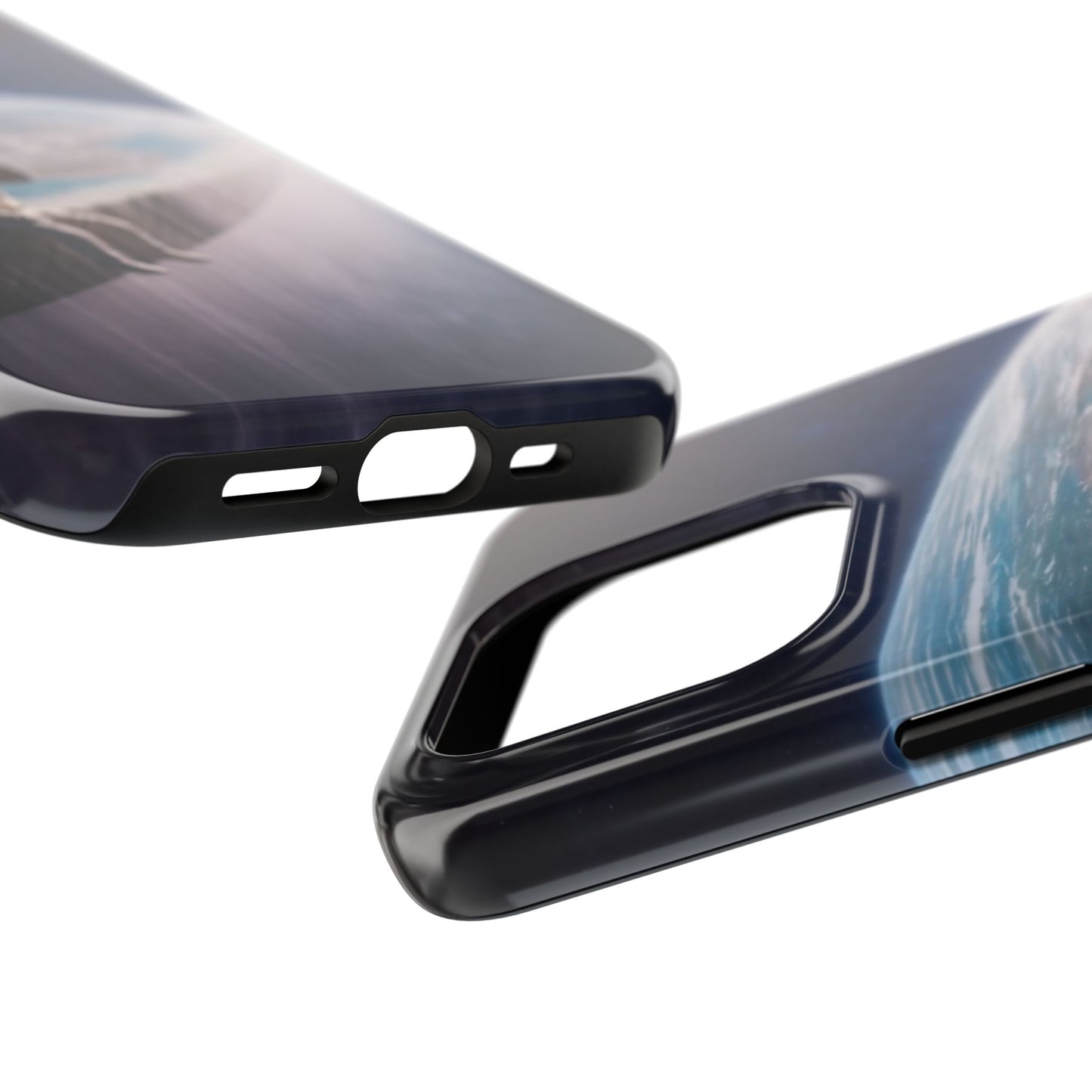 Conspiracy Coffee – Edge of the Earth Tough Phone Case