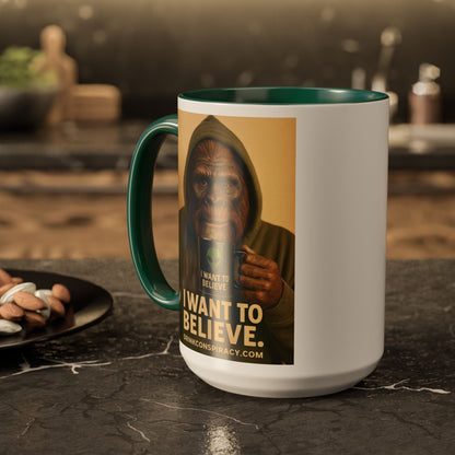 Conspiracy Coffee – “I Want to Believe" Mugs (15oz)