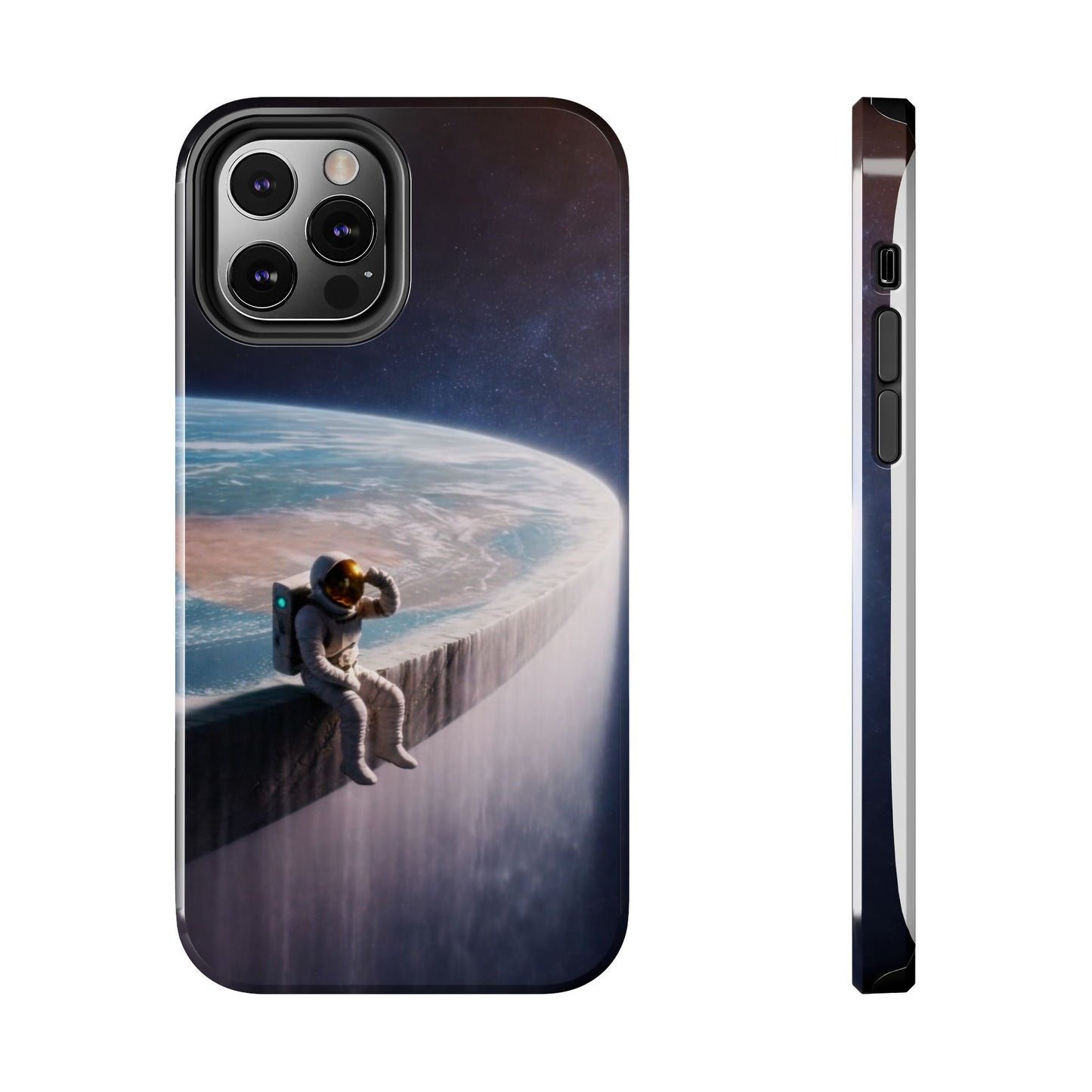 Conspiracy Coffee – Edge of the Earth Tough Phone Case