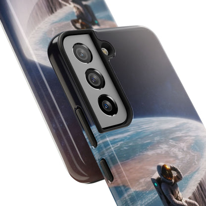 Conspiracy Coffee – Edge of the Earth Tough Phone Case