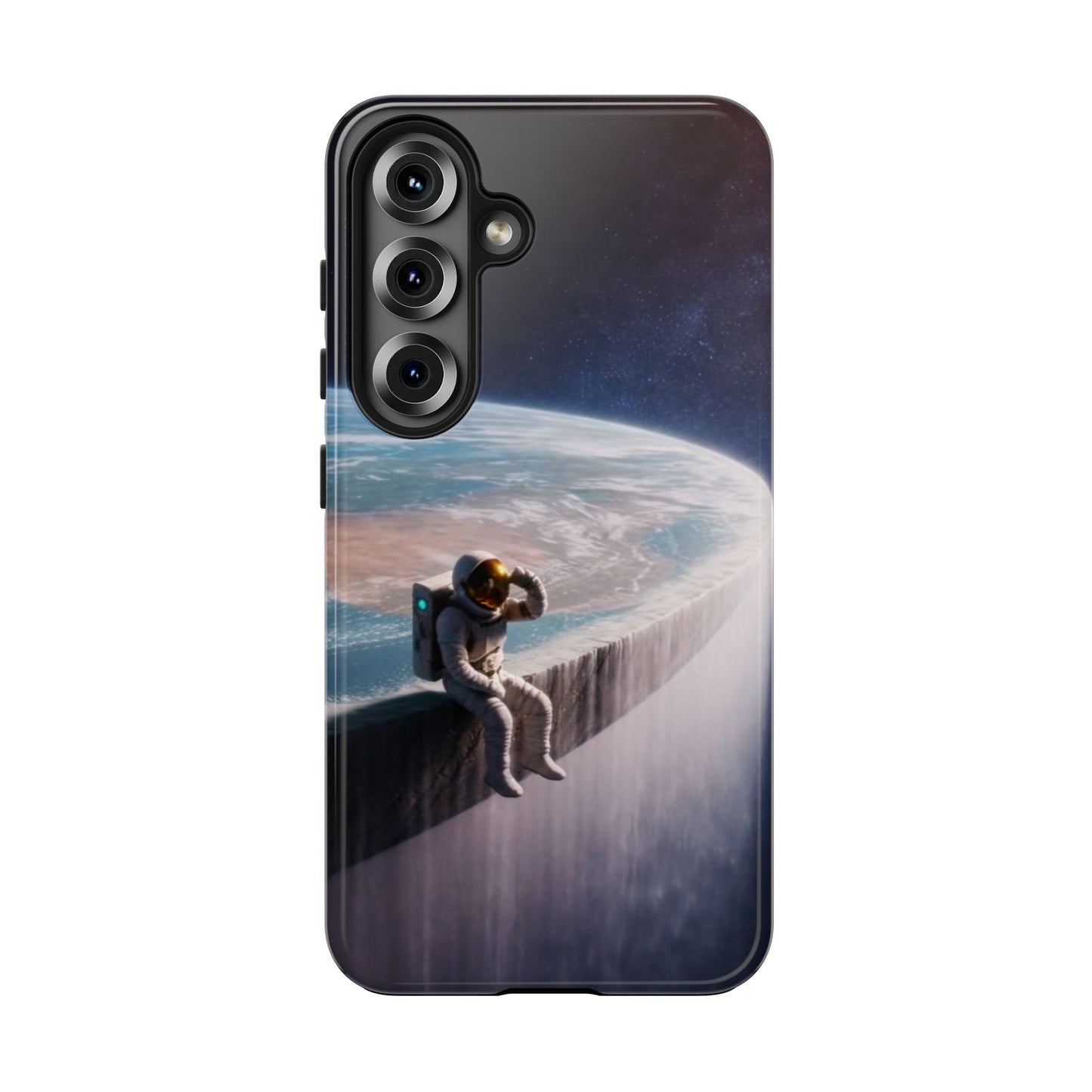 Conspiracy Coffee – Edge of the Earth Tough Phone Case