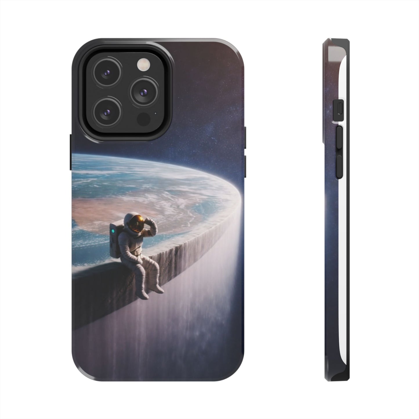 Conspiracy Coffee – Edge of the Earth Tough Phone Case