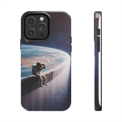 Conspiracy Coffee – Edge of the Earth Tough Phone Case