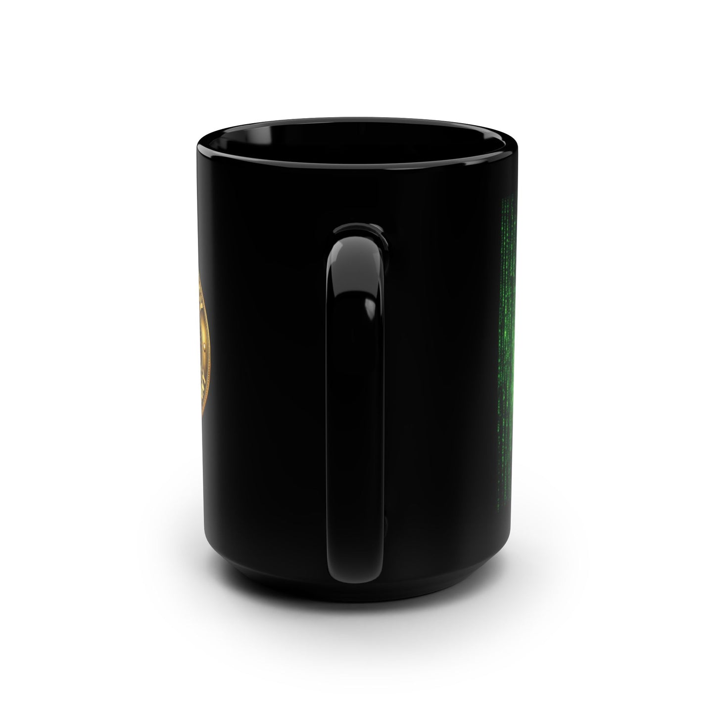“Wake Up Sheeple!” Matrix Meme MugBlack Mug, 15oz