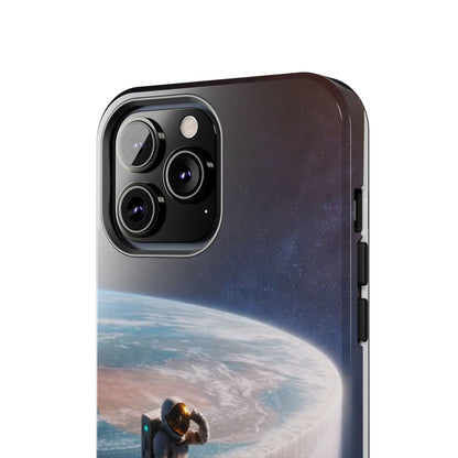 Conspiracy Coffee – Edge of the Earth Tough Phone Case