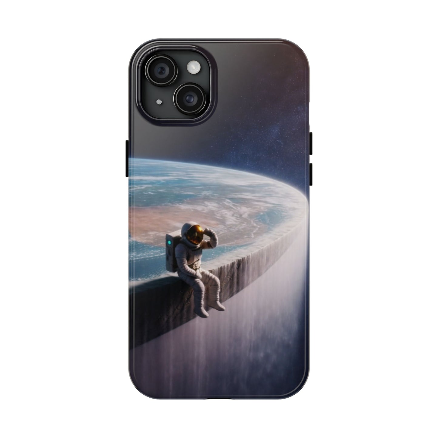 Conspiracy Coffee – Edge of the Earth Tough Phone Case